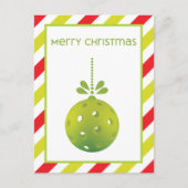 Modern Pickleball, aangepaste tekst Briefkaart (Voorkant)