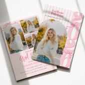 Modern Pink 2026 Graduation Invitation