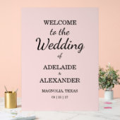 Modern Pink Blush Wedding (Mariage)
