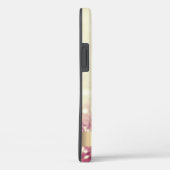 Modern Pink Flamingo Ombre Glitter Bokeh Case-Mate iPhone Case (Achterkant / Rechts)