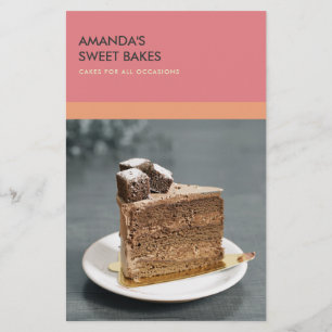 MODERN PINK PEACH FOTO TEMPLATE KLASSEN WORKSHOP FLYER