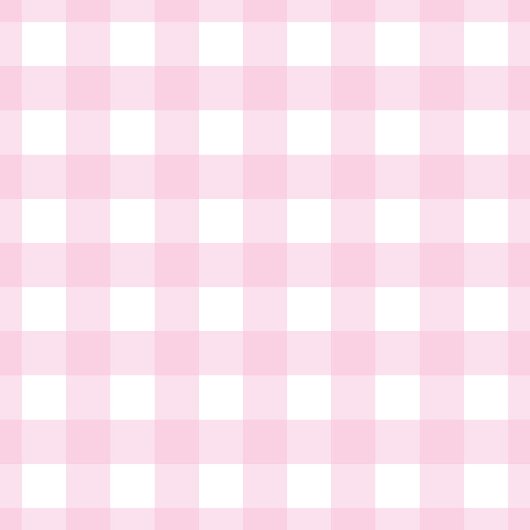 Modern Pink Plaid iPhone Case – Clear Name Accent