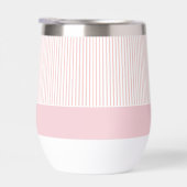 Modern Pink Striped Wedding (Rechts)