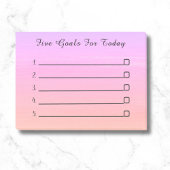 Modern Pink Trendy Post-it® Notes