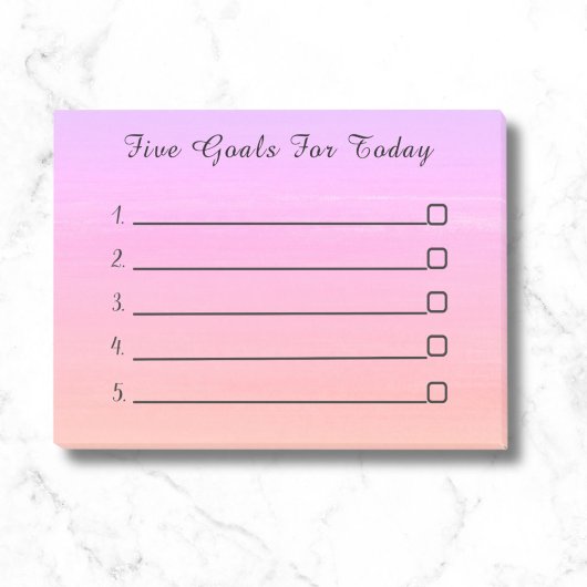 Modern Pink Trendy Post-it® Notes