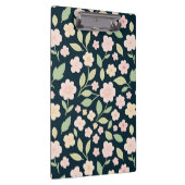Modern Pink Wildflowers Pattern Klembord (Rechts)