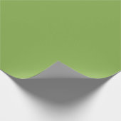 Modern Plain Heldere Lime Groen Gekleurd Cadeaupapier (Hoek)