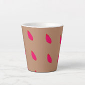 Modern poëtisch ontwerp Latte Mok (Voorkant)