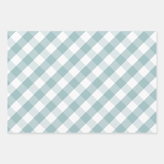 Modern Poinsettia Buffalo Check + Pset Inpakpapier Vel (Voorkant 3)