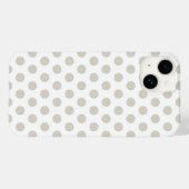 Modern Polka Dots Case-Mate iPhone Case (Achterkant (horizontaal))