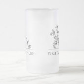 Modern Polo Player Horse Matglas Bierpul (Center)