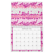 Modern Pop Bright eigentijds patroon Kalender (Feb 2026)