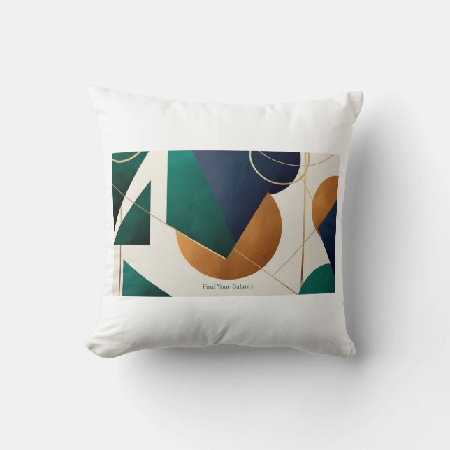 Modern poster minimalistisch met overlappende drie kussen (Voorkant)