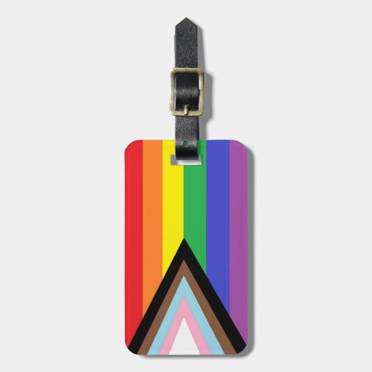 "Modern Pride Flag" Bagagelabel (Voorkant verticaal)