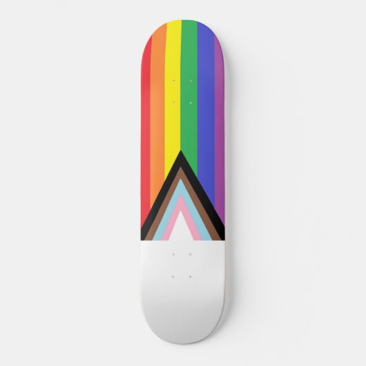 "Modern Pride Flag" Skateboard (Voorkant)