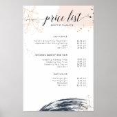 Modern, prijslijst Poster (Voorkant)
