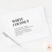 Modern product verpakking zeep label (Envelop)