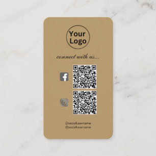 Modern Professional 2 QR-CODE Visitekaartje
