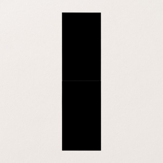 Modern Professional Black en White Photo Monogram Visitekaartjes (Binnenkant ongevouwen)