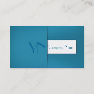 Modern Professional Blue Hoesje - Visitekaartje