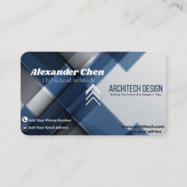 Modern Professional Business Card Visitekaartje