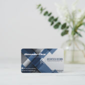 Modern Professional Business Card Visitekaartje (Staand voorkant)