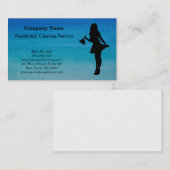 Modern Professional Cleaning Service Visitekaartje (Voorkant / Achterkant)