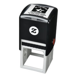 Modern Professional Custom Business Logo Self-inki Zelfinktende Stempel