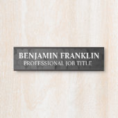 Modern Professional Office Door Sign Deurbordje (Voorkant)