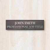 Modern Professional Office Door Sign Deurbordje (Voorkant)