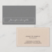 Modern Professional Premium - pachtig - luxe luxe Visitekaartje (Voorkant / Achterkant)