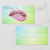 Modern Professional stijlvolle lips Visitekaartje (Voorkant / Achterkant)