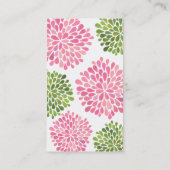 Modern Professional Womens WAHM Visitekaartje (Achterkant)