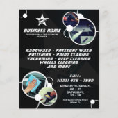 Modern professioneel bubbelpatroon flyer (Voorkant)