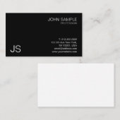 Modern professioneel, creatief, minimalistisch ont visitekaartje (Voorkant / Achterkant)
