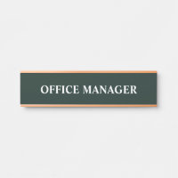 Modern Professioneel Deur Bord