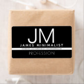 Modern professioneel minimalistisch ontwerp | Zwar Etiket (Insitu)