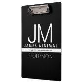 Modern professioneel minimalistisch ontwerp | Zwar Klembord (Links)