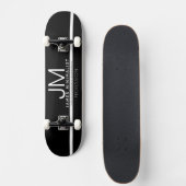 Modern professioneel minimalistisch ontwerp | Zwar Skateboard (Voorkant)