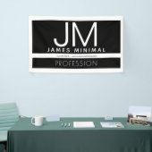 Modern professioneel minimalistisch ontwerp | Zwar Spandoek (Beurs)