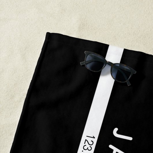 Modern professioneel minimalistisch ontwerp | Zwar Strandlaken (In situ)