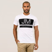 Modern professioneel minimalistisch ontwerp | Zwar T-shirt (Voorkant volledig)