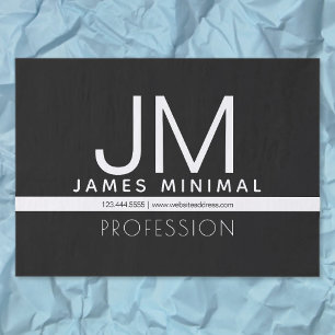 Modern professioneel minimalistisch ontwerp Zwar Tissuepapier