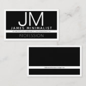 Modern professioneel minimalistisch ontwerp | Zwar Visitekaartje (Voorkant / Achterkant)