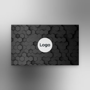 Modern Professionele Minimaal Logo Zakelijke Visit Visitekaartje