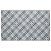 Modern Pset Pattern Light Blue and Grey Stof (Fat Quarter)