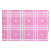 Modern Pset Pink Heart Collectie Kussensloop (Achterkant)