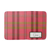 Modern Pset Rouge Roze Bath Mat (Voorkant)
