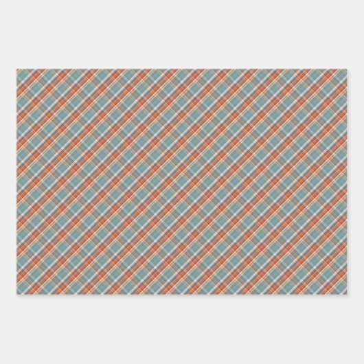 Modern Pset White Stripes Polkadots Pattern Inpakpapier Vel (Voorkant 3)