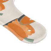 Modern Pumpkin Pumpkin Pie Pattern Cream Snijplank (Hoek)